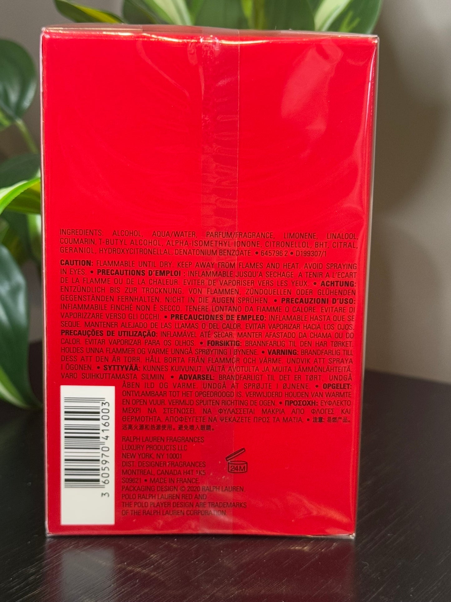 Ralph Lauren Polo Red Eau De Toilette 4.2 oz